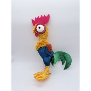 Disney Store Moana Chicken Rooster Hei Hei Plush Stuffed Animal Toy 13”